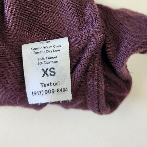 Parade Soft Stretchy Jersey Knit Scoop Neck Bralette XS - Picture 6 of 9